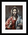 Christ Blessing ('The Saviour of the World') by El Greco (Domenikos Theotokopoulos)